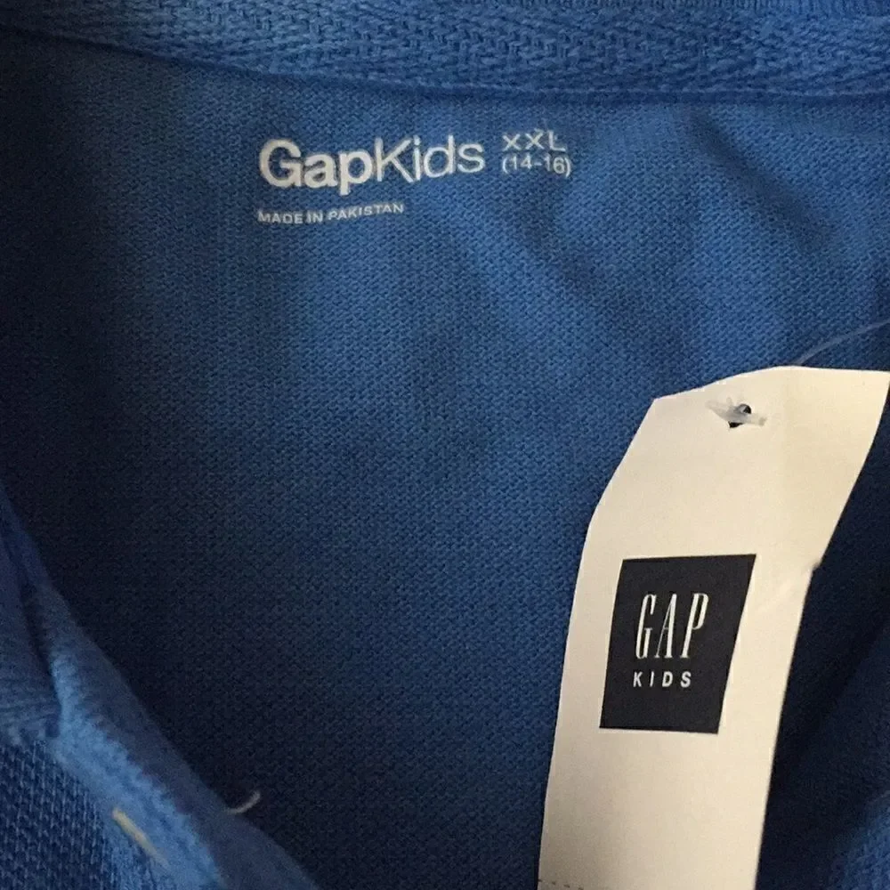 Blue short sleeve Polo